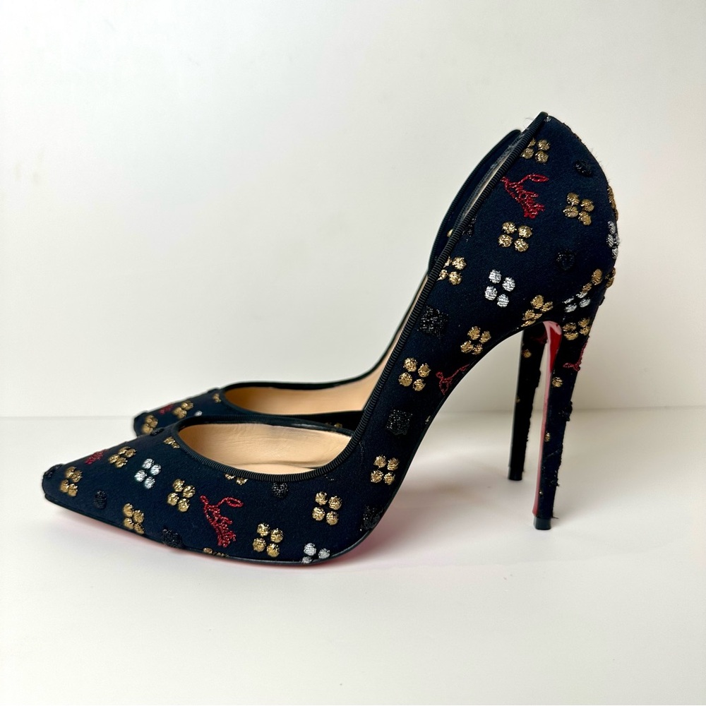 ✨ Christian Louboutin Iriza 100 “Loubinthesky” d'Orsay  Pumps | Size 39